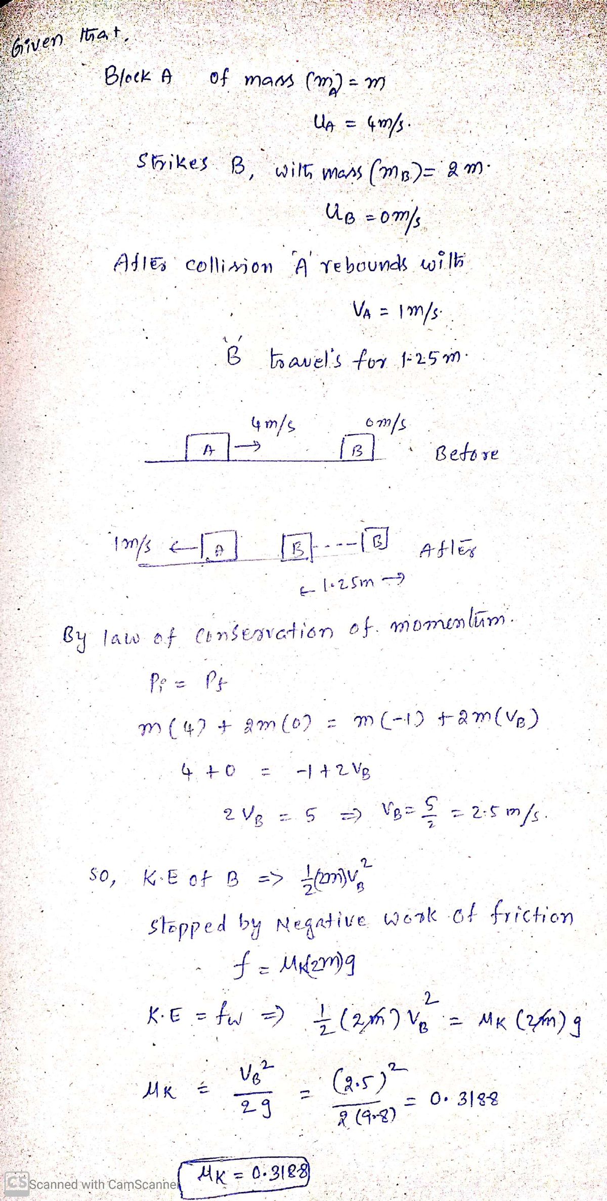 Physics homework question answer, step 1, image 1